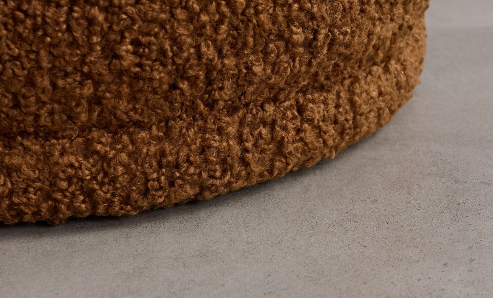 Пуф Аура (ткань Teddy 33)