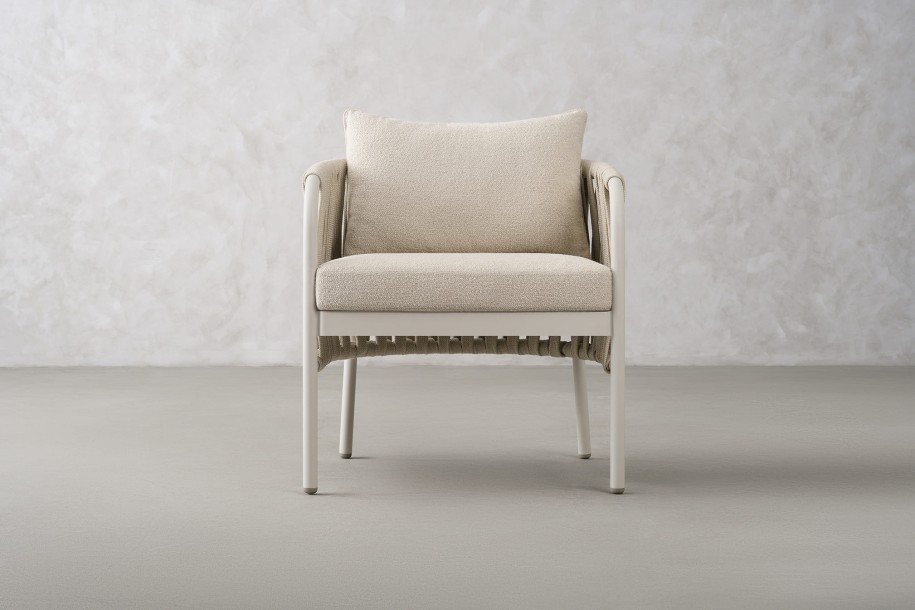 Обеденный стул Таормина уличный, светлый