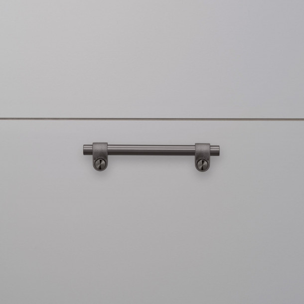 Дверная ручка Cast Pull Bar Small Gun Metal