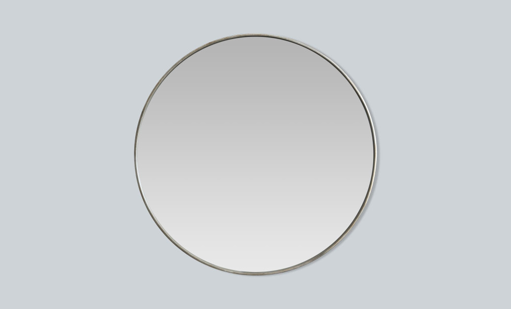 Зеркало круглое Wexler silver