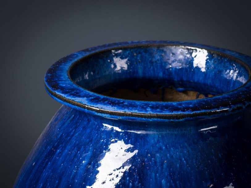 Кашпо Roman blue cloud M