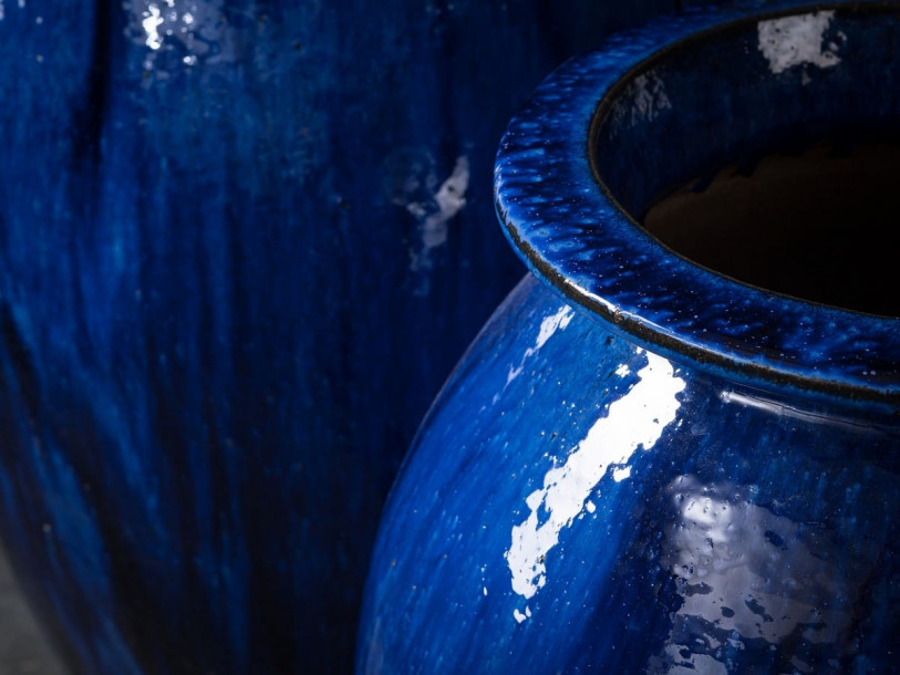 Кашпо Roman blue cloud M