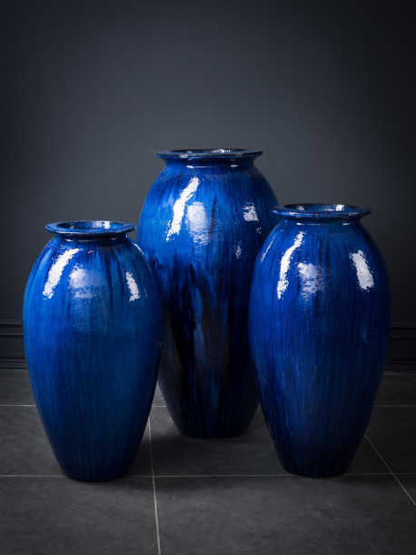 Кашпо Roman blue cloud M