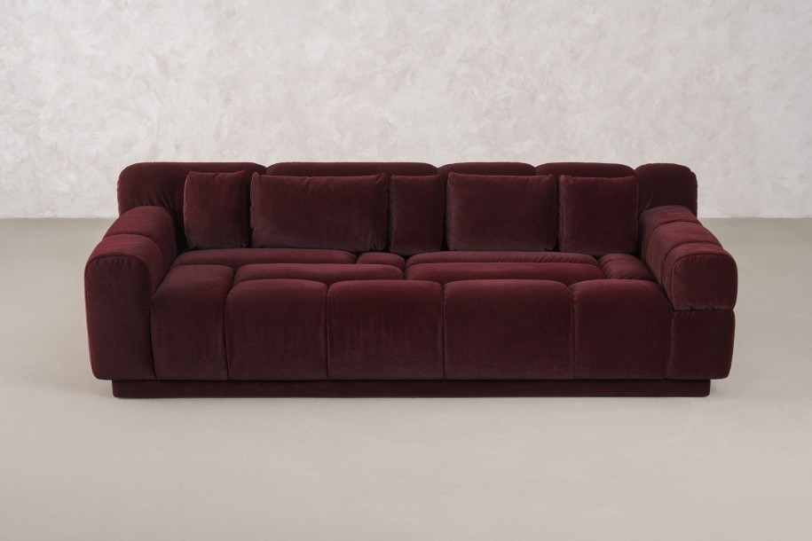 Диван Сфера, ткань Maroon