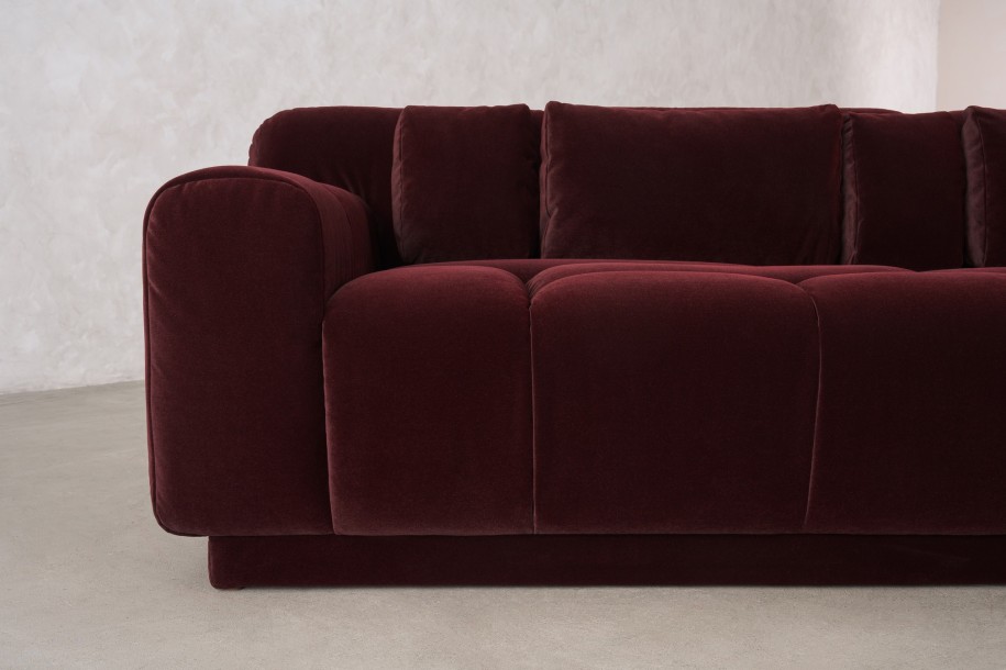 Диван Сфера, ткань Maroon