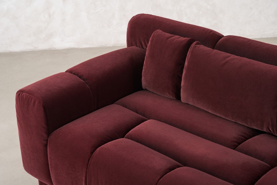 Диван Сфера, ткань Maroon