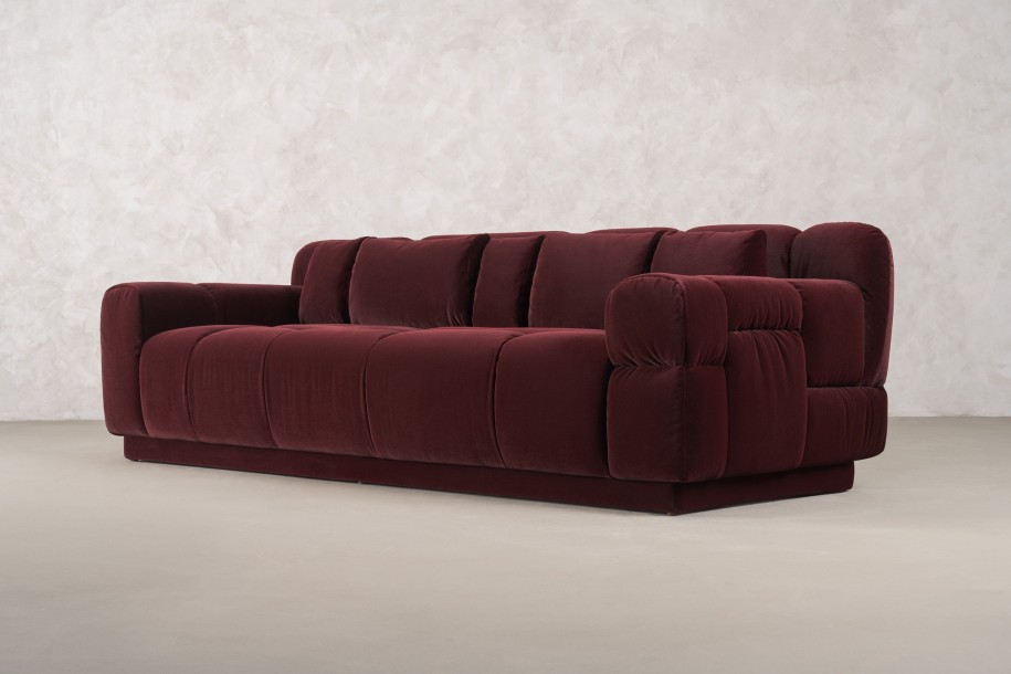 Диван Сфера, ткань Maroon