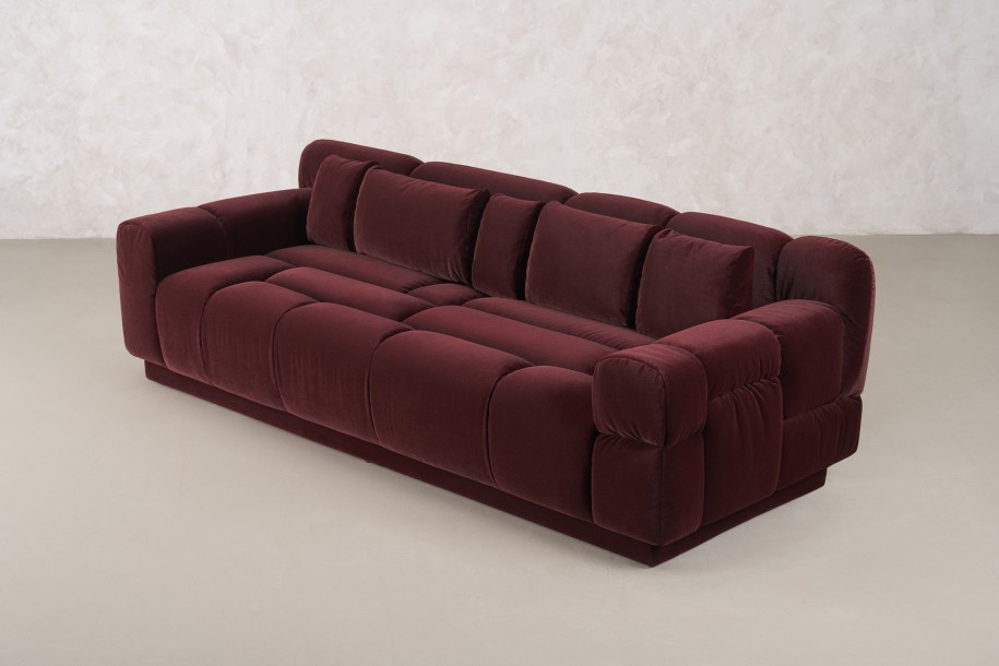 Диван Сфера, ткань Maroon