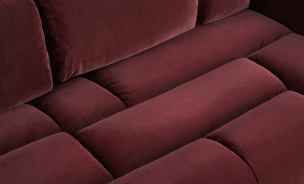 Диван Баббл, ткань Maroon