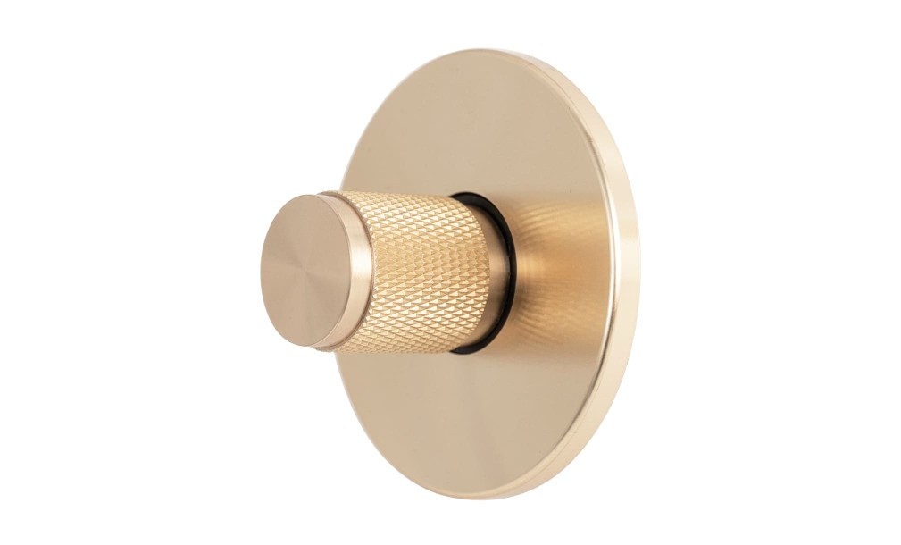 Дверная защёлка Facet Thumbturn lock Brass (пара)