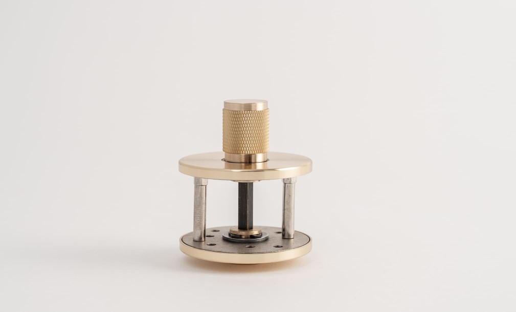 Дверная защёлка Facet Thumbturn lock Brass (пара)