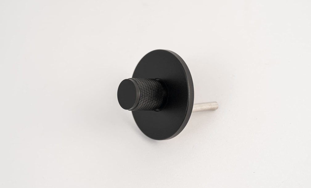 Дверная защёлка Facet Thumbturn lock Black пара