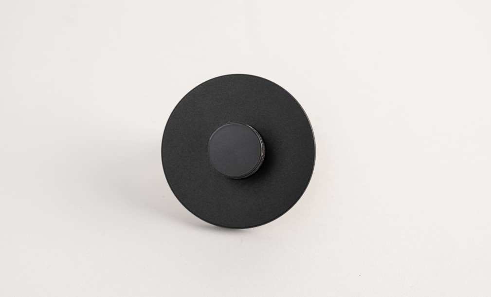 Дверная защёлка Facet Thumbturn lock Black пара