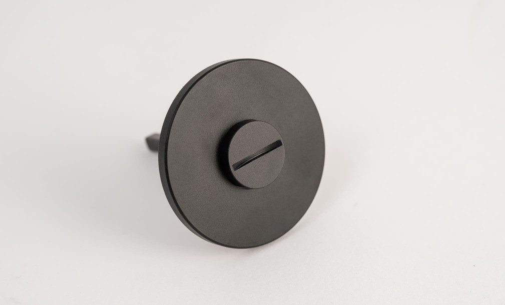 Дверная защёлка Facet Thumbturn lock Black пара