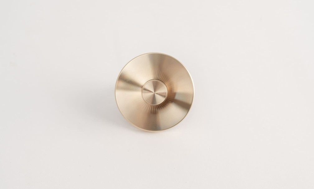 Дверная защёлка Contour Thumbturn lock Brass (пара)