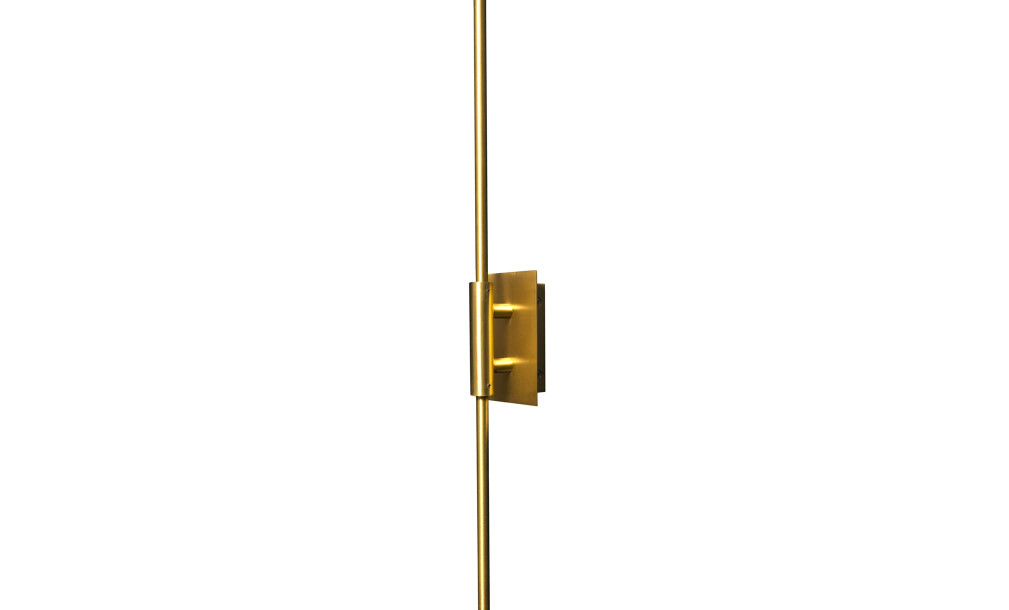 Бра Helmet Curve brass