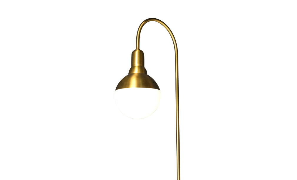Бра Helmet Curve brass