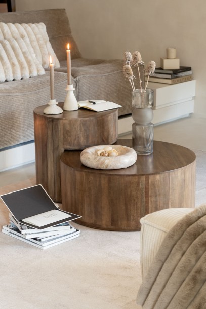 Блюдо декоративное Marble Beige L