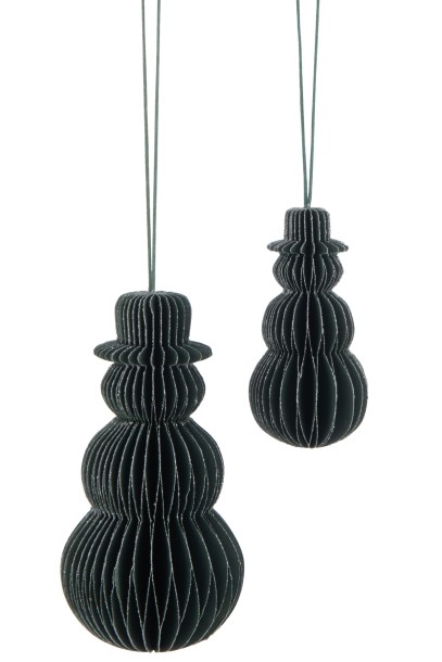 Украшение подвесное Snowman Green