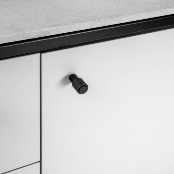 Дверная ручка Cast Knob Welders Black (набор 2 шт)