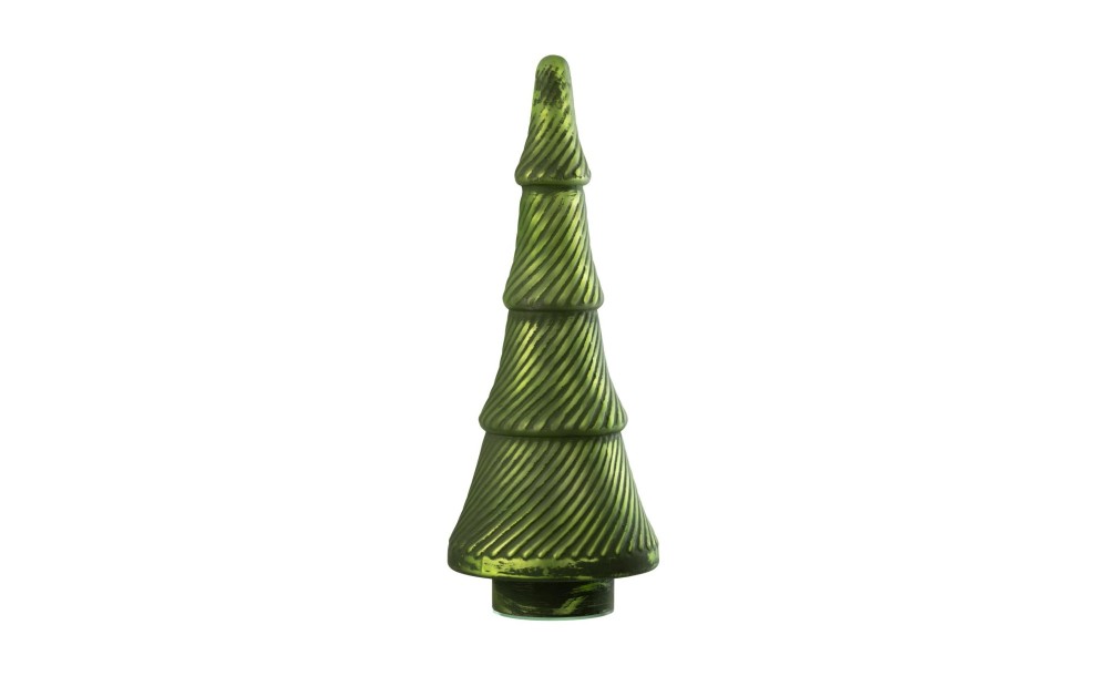 Фигурка Christmas Tree Ribbed Matt Green 41 см