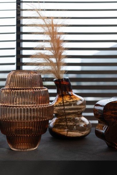 Ваза Flask Brown 27 см