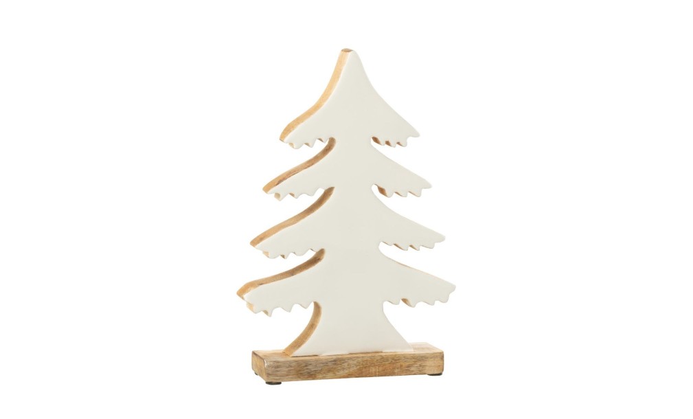 Декор настольный Cristmas Pine White M
