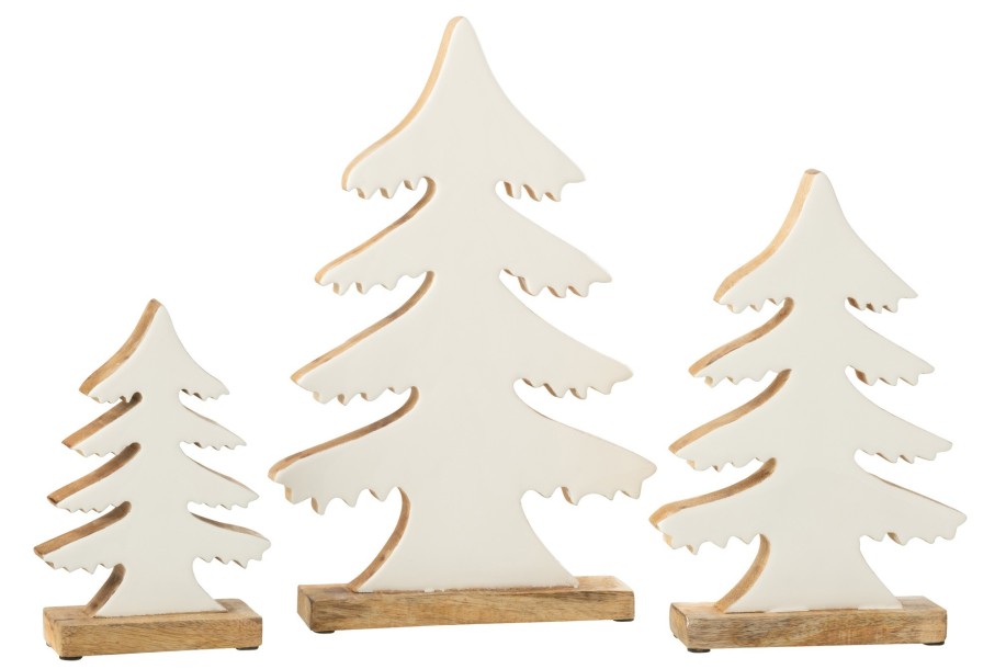 Декор настольный Cristmas Pine White M