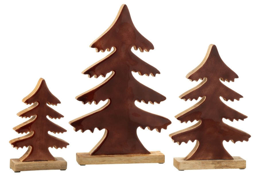 Декор настольный Cristmas Pine Mahogany L