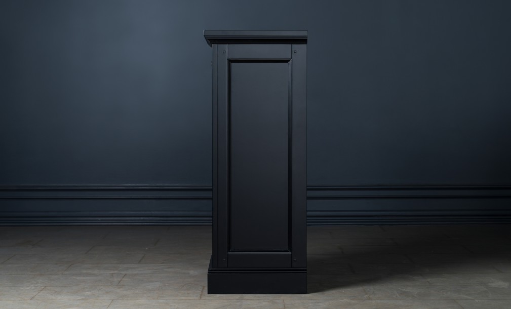 Комод Оксфорд высокий чёрный