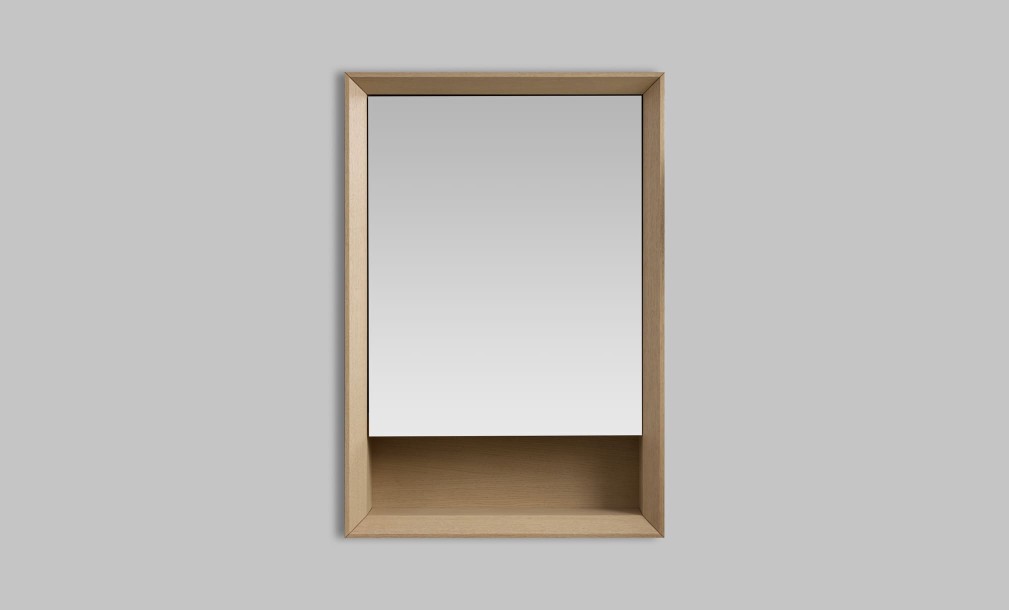 Подвесной шкаф Dive с зеркальным фасадом правый