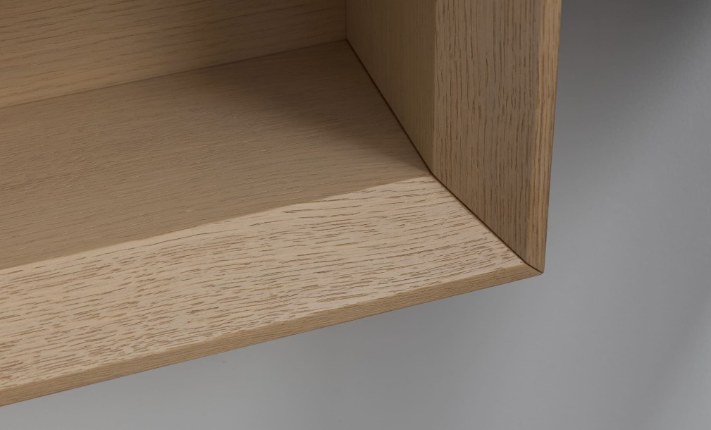 Подвесной шкаф Dive с зеркальным фасадом правый