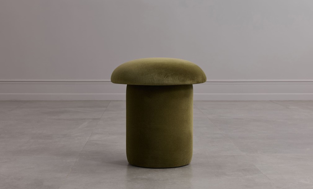 Пуф Пин (ткань Toscana col. moss)
