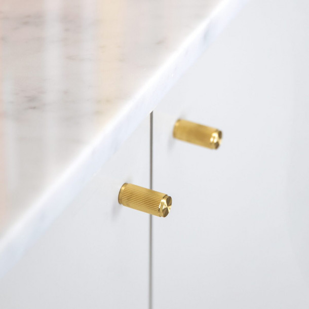 Ручка-кнопка Linear Brass, комплект 2 шт