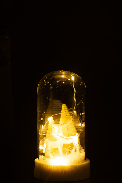 Декор настольный Deer in Bell Jar S