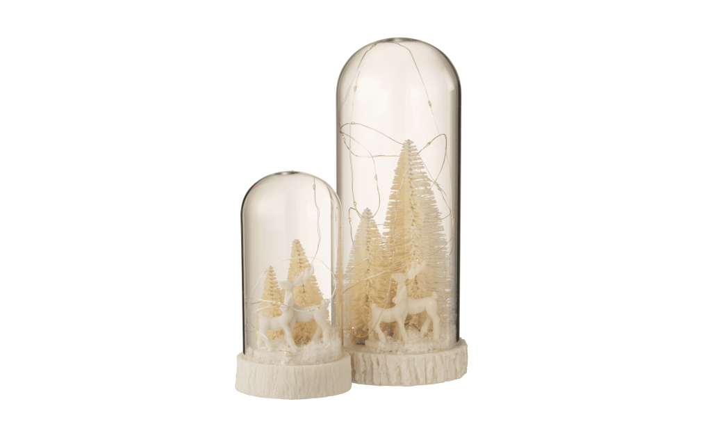 Декор настольный Deer in Bell Jar L