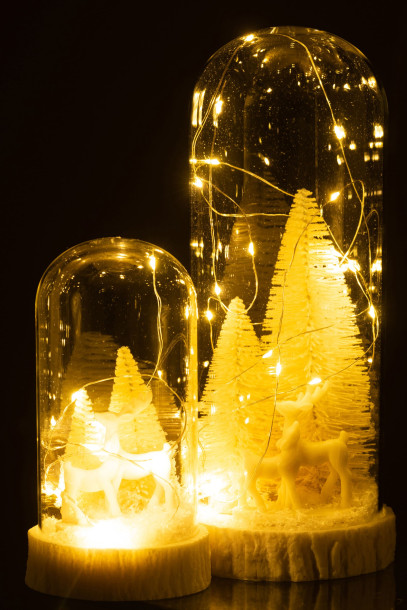 Декор настольный Deer in Bell Jar L