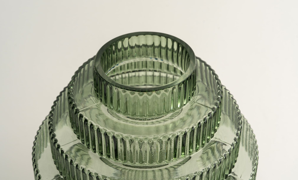 Ваза Opus green L