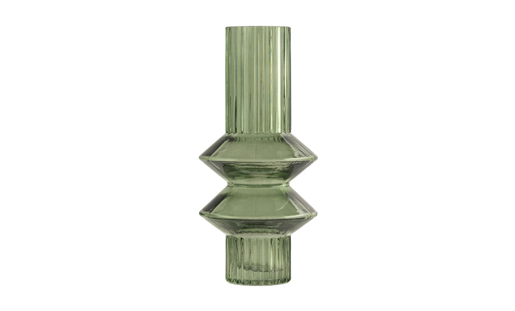 Ваза Bamboo green S