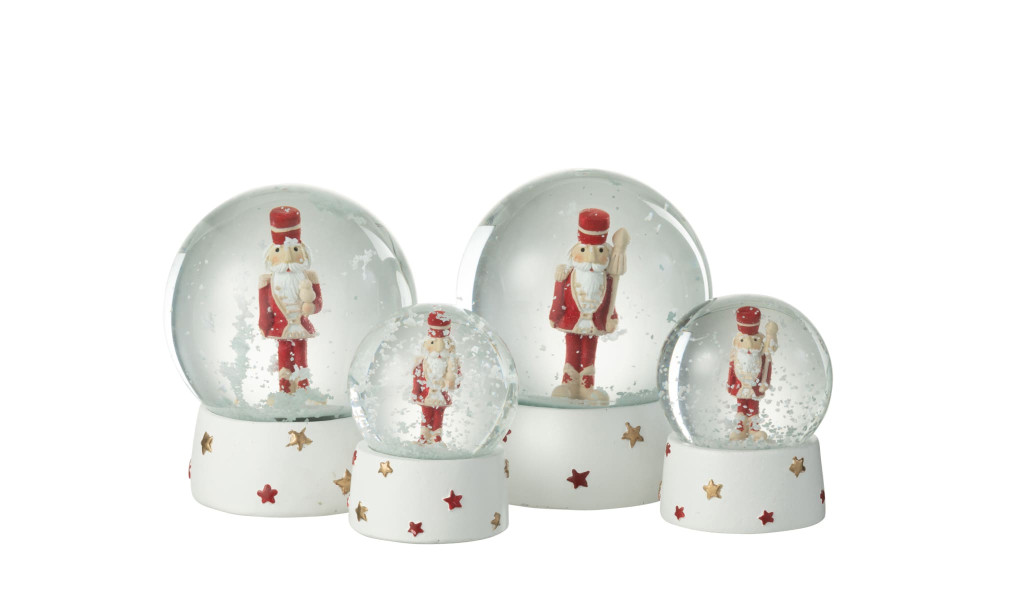 Декор настольный в ассортименте Snowglobe Nutcracker