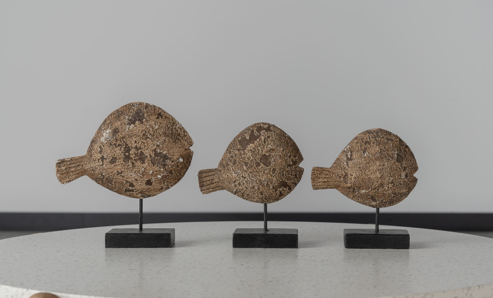 Фигурки Wooden Fish набор 2 шт