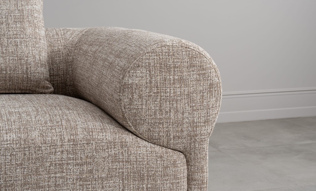 Диван Лугано одноместная секция с подлокотником правая