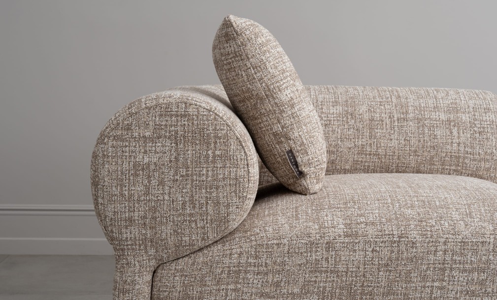 Диван Лугано одноместная секция с подлокотником правая