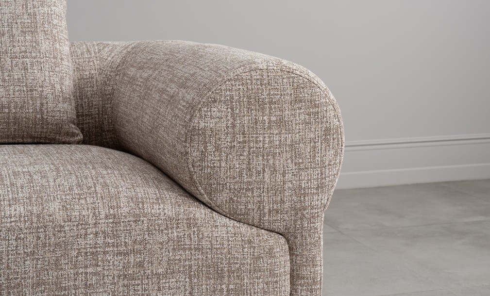 Диван Лугано одноместная секция с подлокотником правая