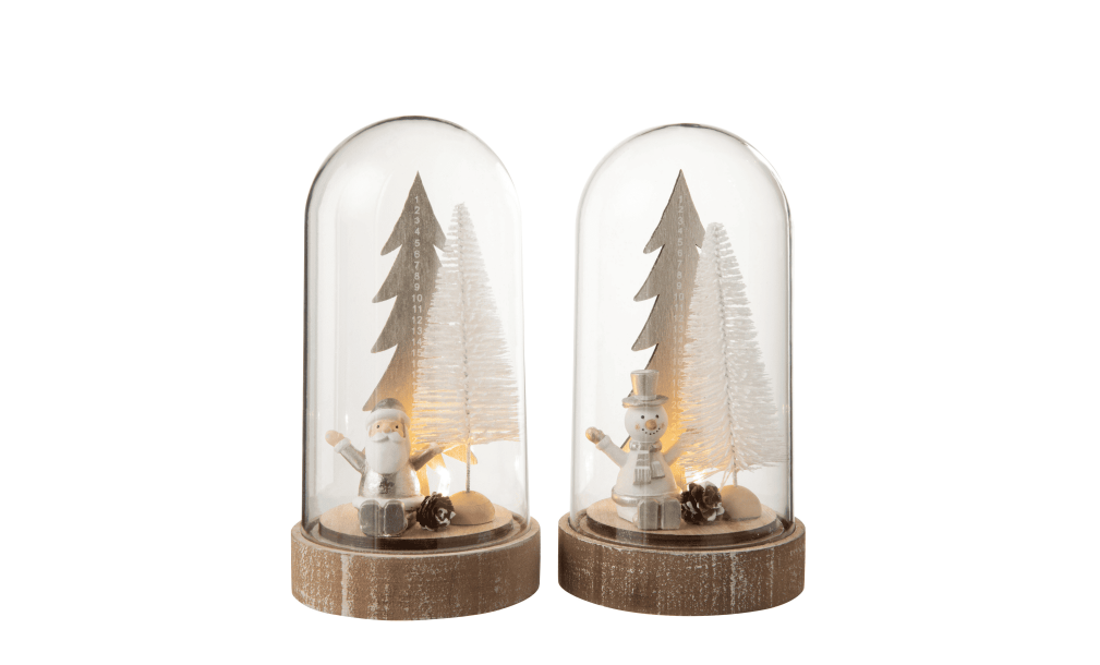 Декор настольный в ассортименте Bell Jar Christmas купить в Москве