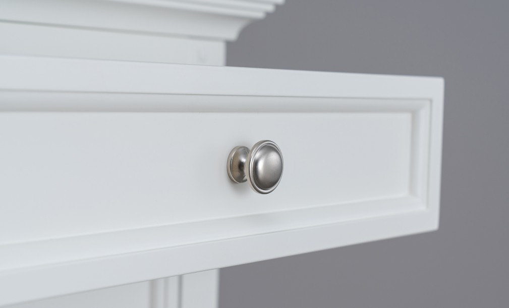 Комод Оксфорд высокий белый