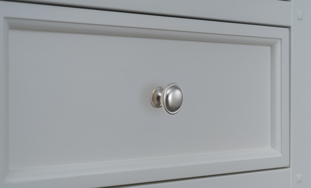 Комод Оксфорд высокий белый