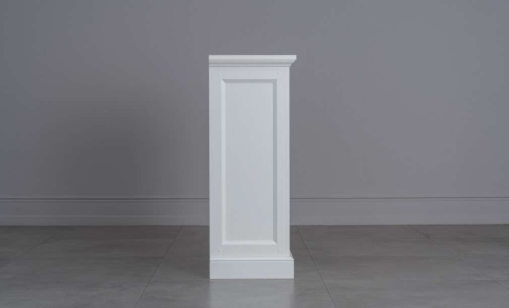 Комод Оксфорд высокий белый