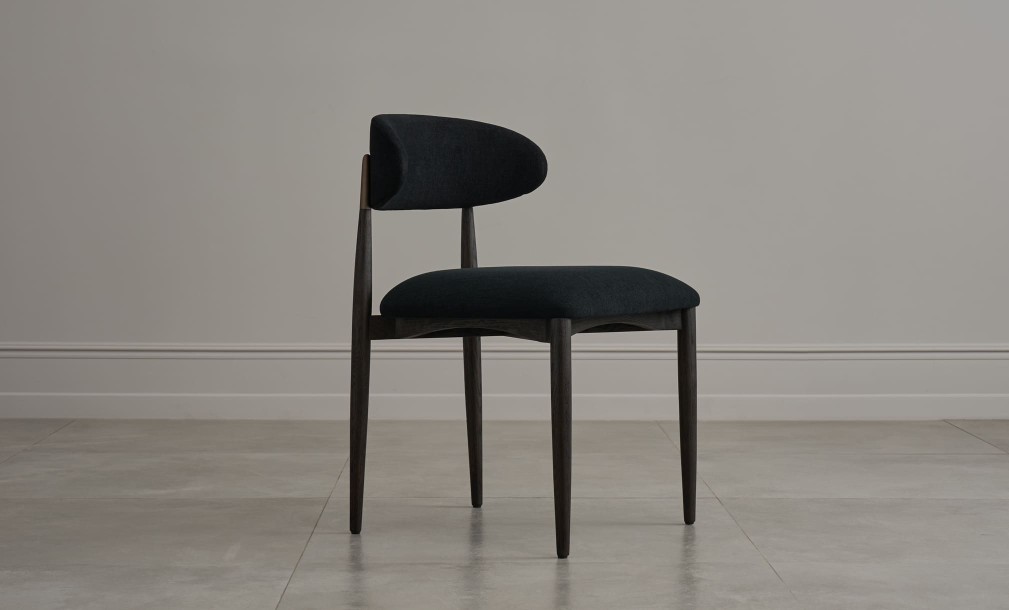 Стул Bradley тёмный linen black