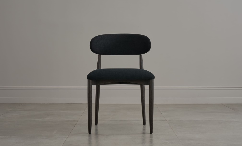 Стул Bradley тёмный linen black